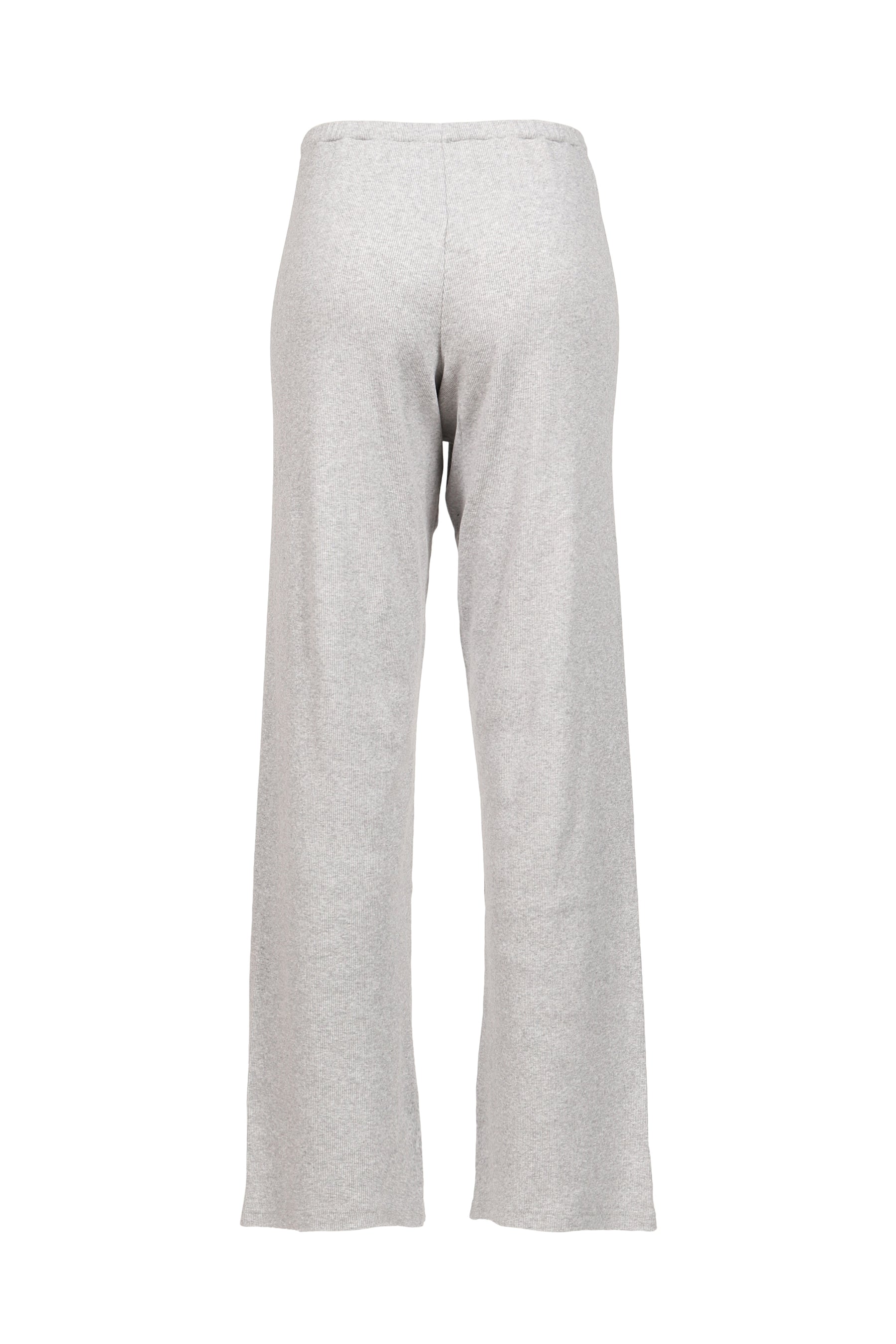 SIGNATURE LOGO RIBBED HOUSE PANT / GRY