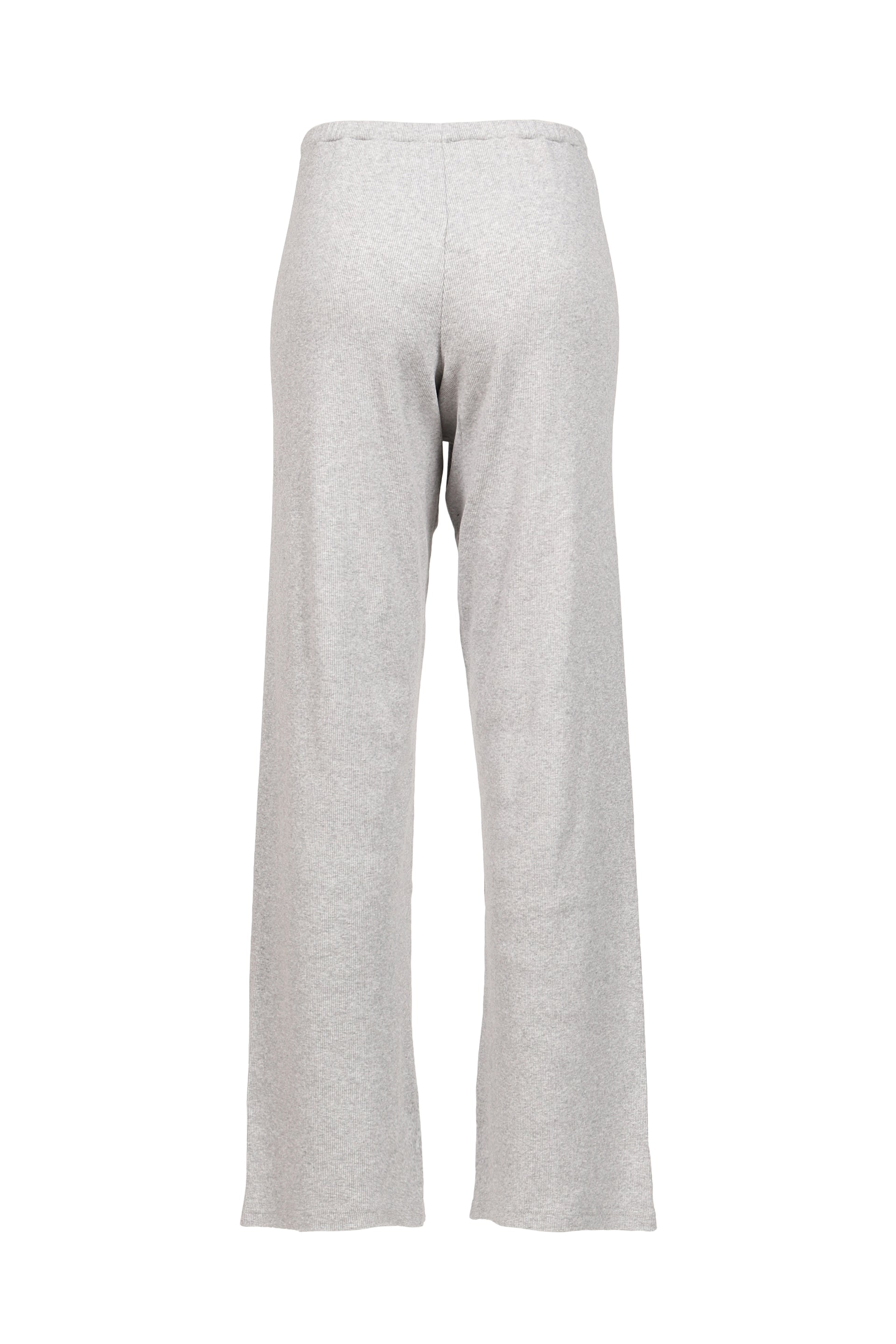 SIGNATURE LOGO RIBBED HOUSE PANT / GRY