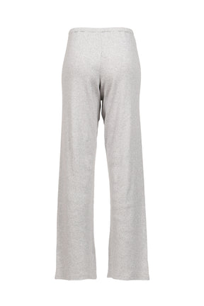 SIGNATURE LOGO RIBBED HOUSE PANT / GRY