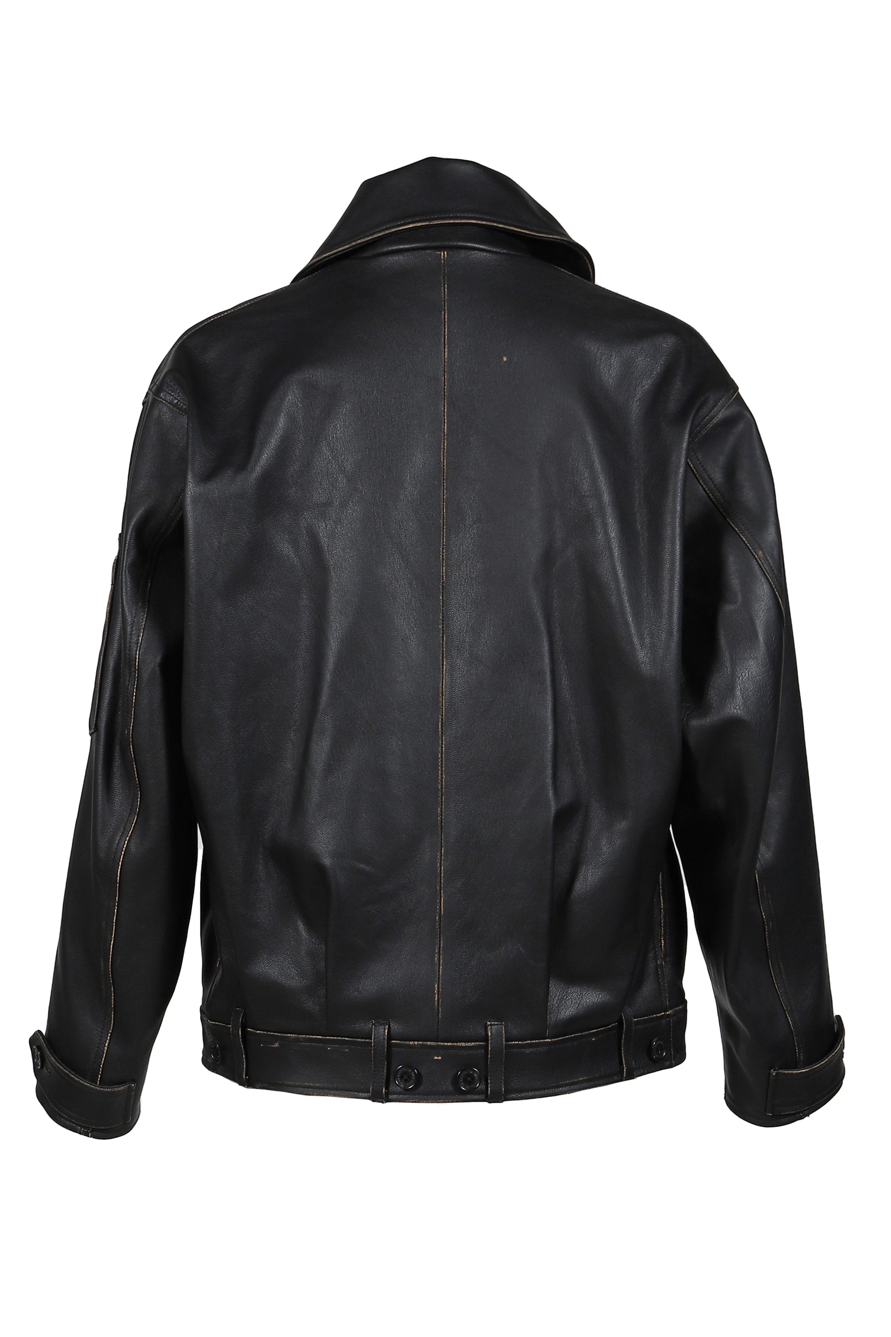 "INCEPTION" LEATHER MK3 JACKET / BLK