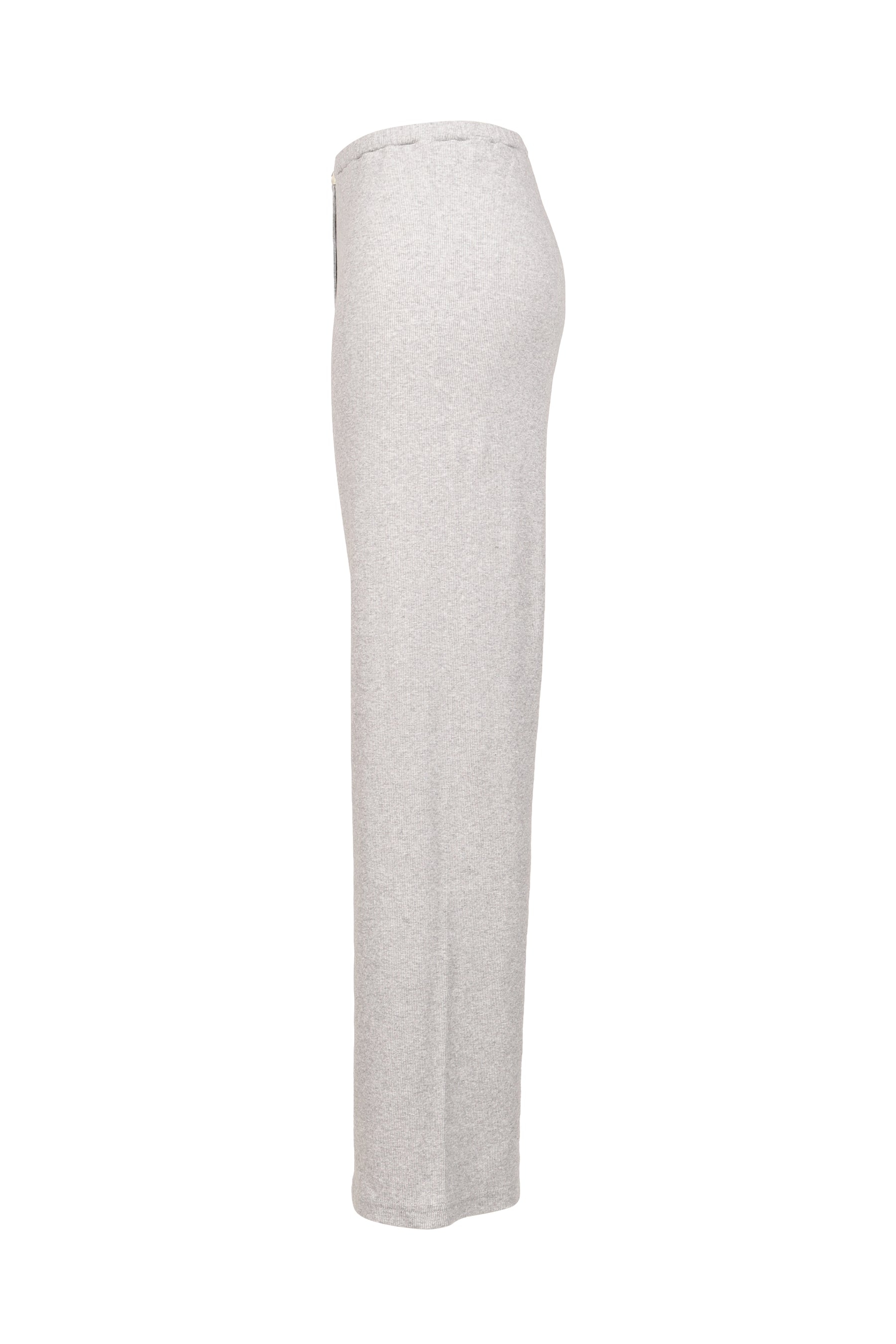 SIGNATURE LOGO RIBBED HOUSE PANT / GRY