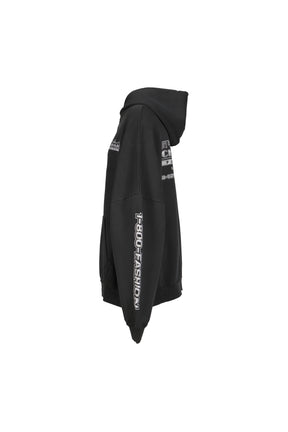 CHAVARRIA LICENSED DESIGNS ZIP HOODIE / PBLK