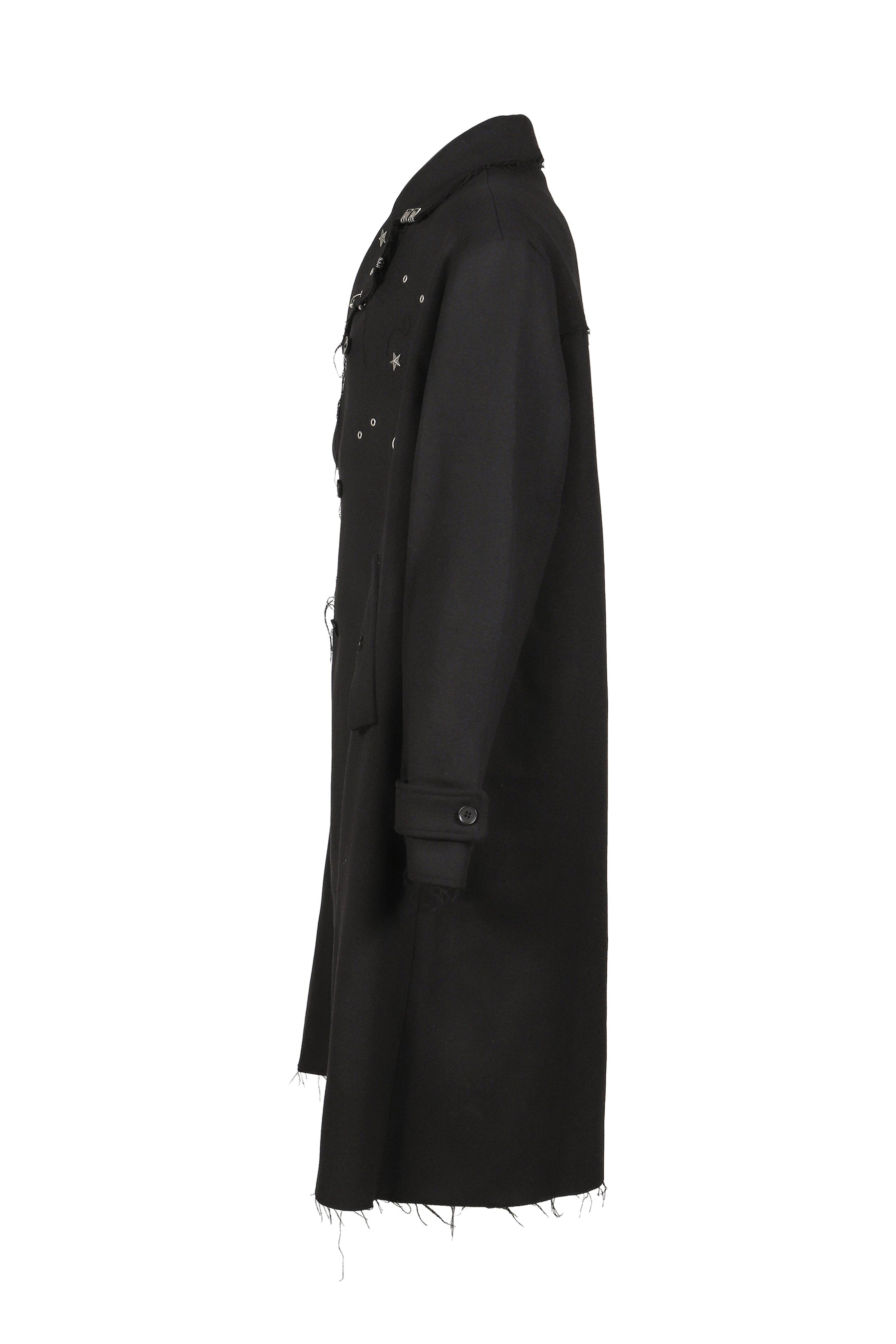 LIEUTENANT'S WOOL COAT / BLK