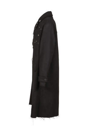 LIEUTENANT'S WOOL COAT / BLK