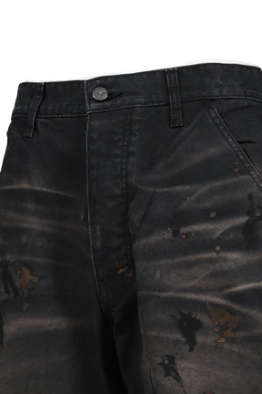 UNDERGROUND PAINTER PANTS / PAINTER BLK