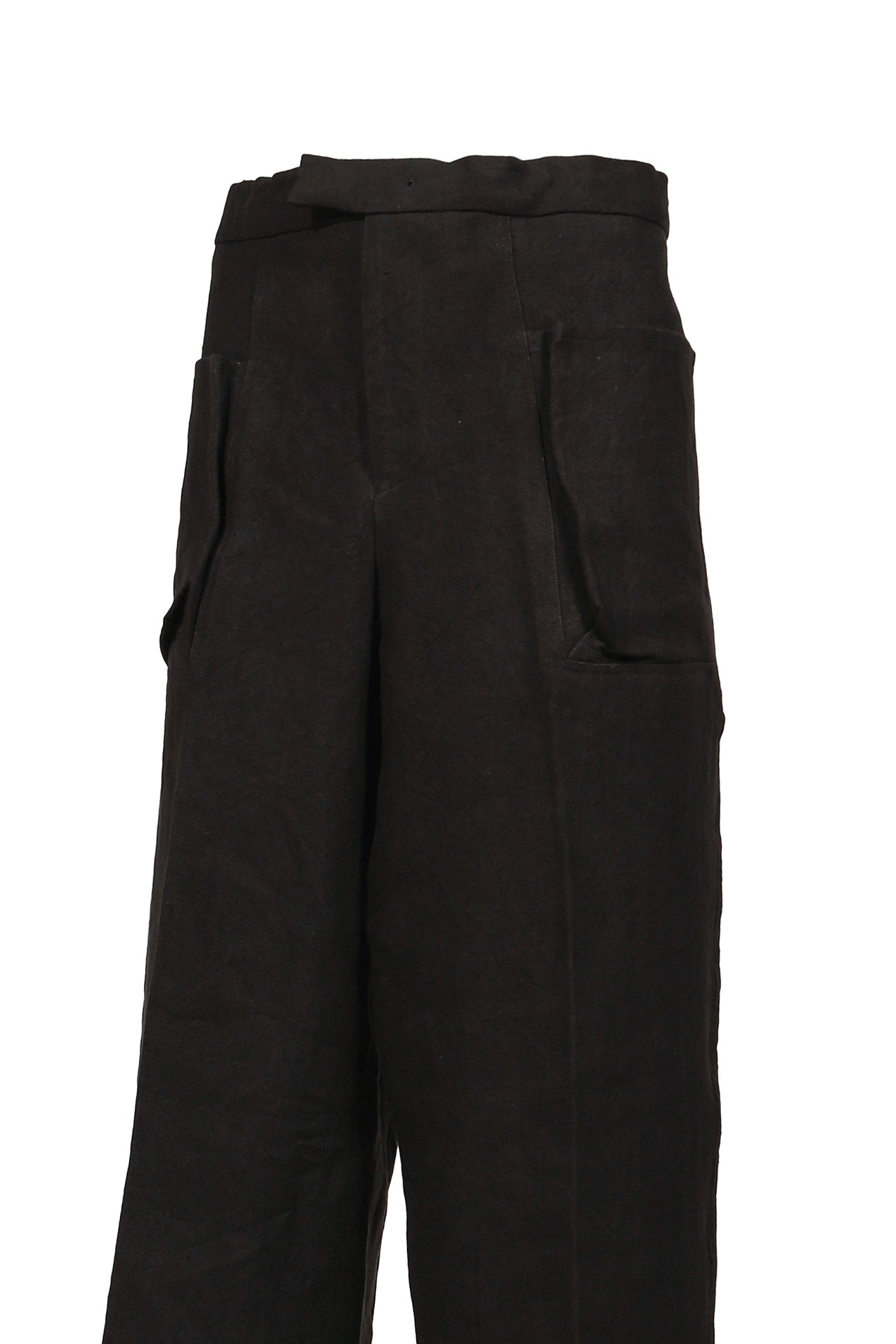 WIDE TROUSERS / BLACK