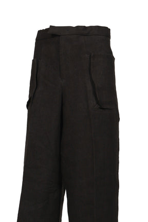 WIDE TROUSERS / BLACK