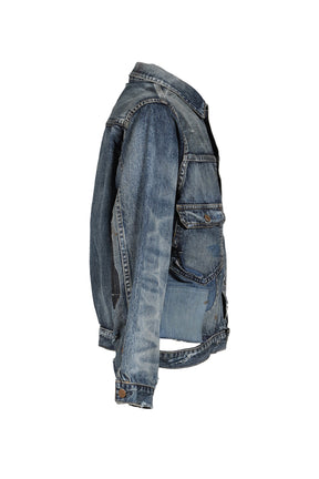 REMAKED DOUBLE POCKET DENIM JACKET / INDIGO