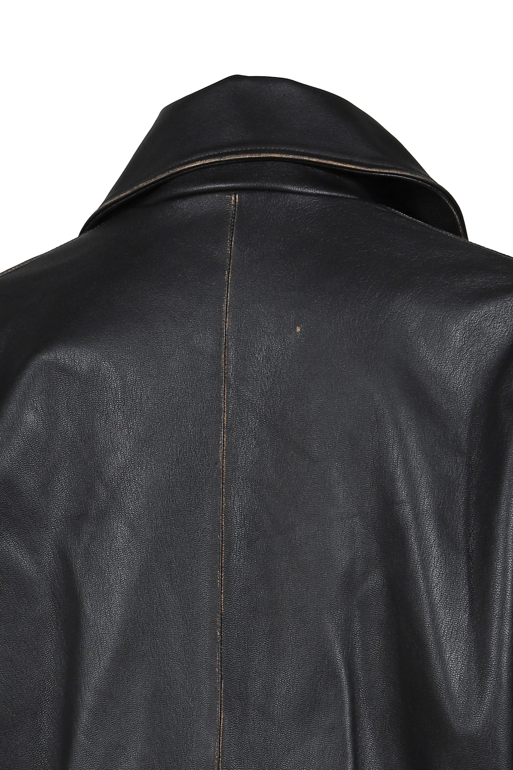 "INCEPTION" LEATHER MK3 JACKET / BLK