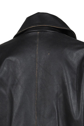 "INCEPTION" LEATHER MK3 JACKET / BLK