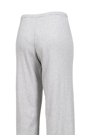 SIGNATURE LOGO RIBBED HOUSE PANT / GRY