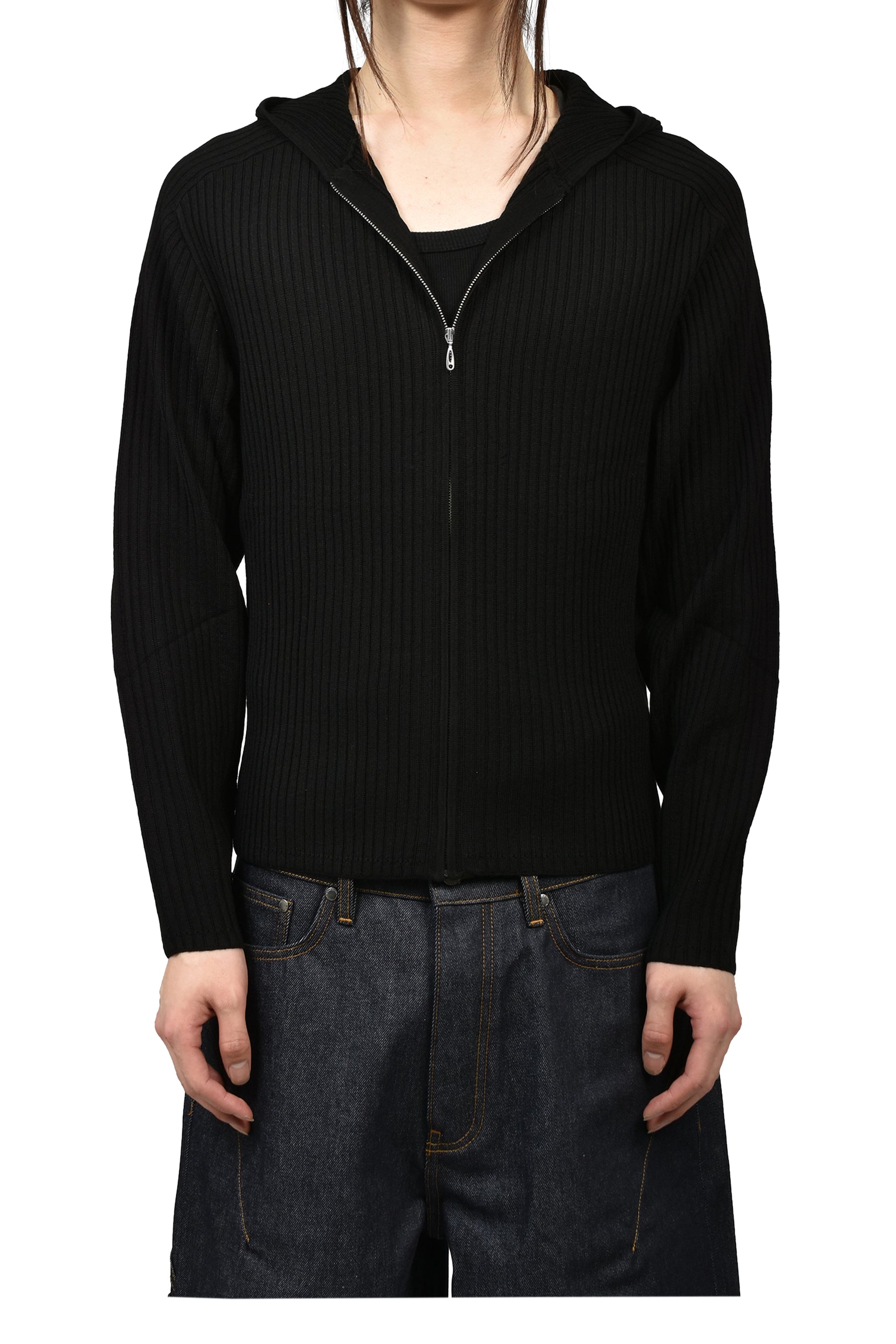 FISHERMAN HOODIE / BLK