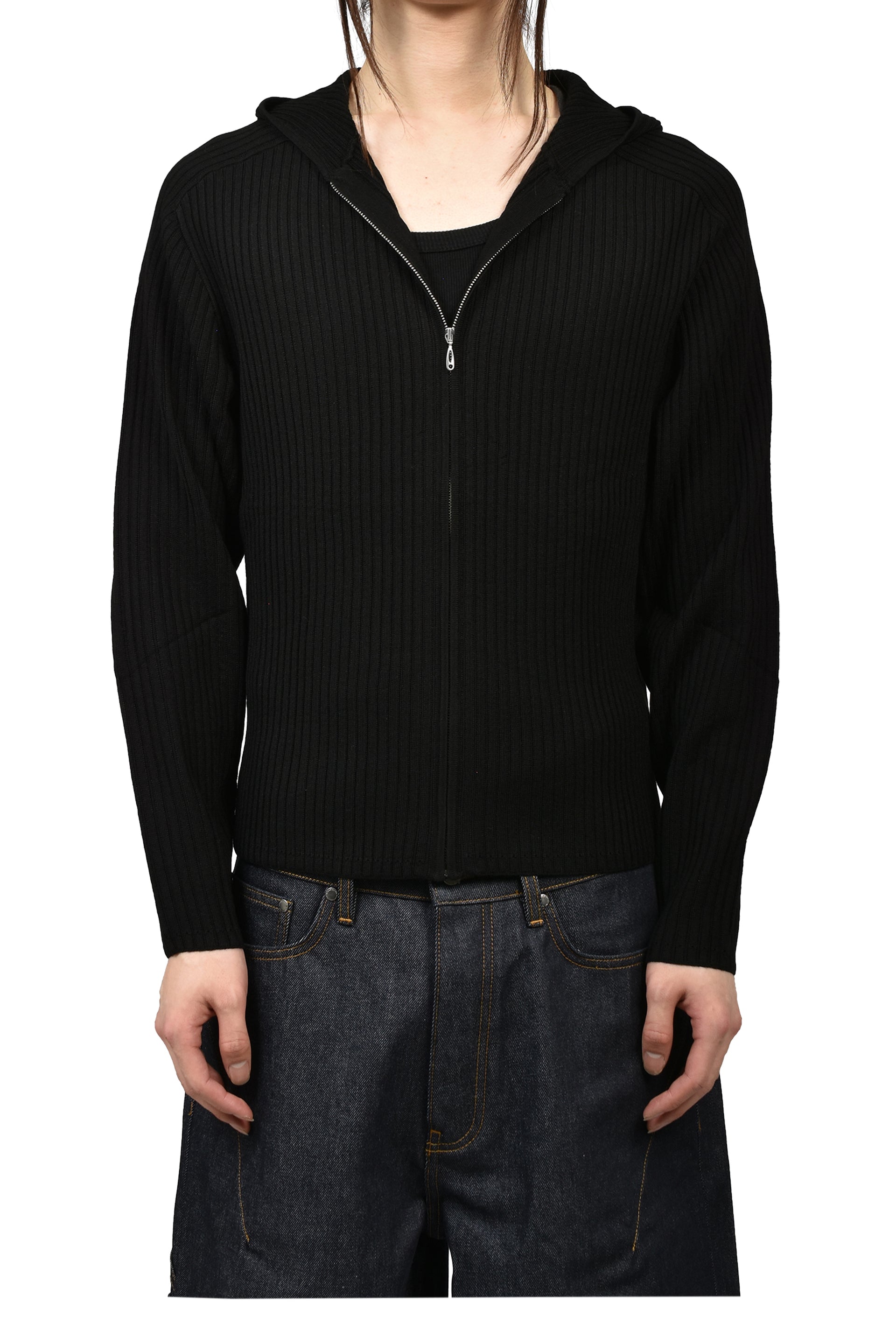 FISHERMAN HOODIE / BLK