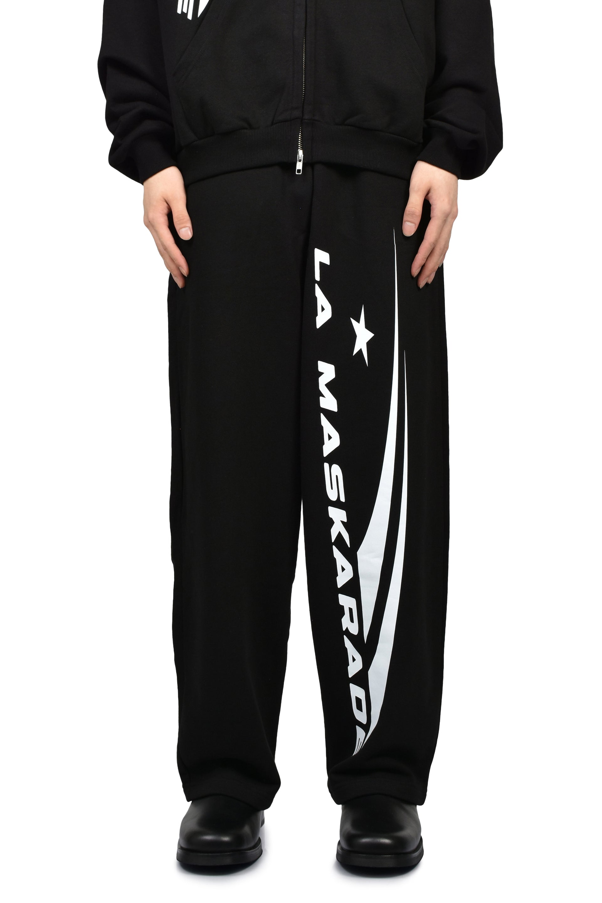 ULTRA HEAVY MSKRD SWEATPANTS / BLK