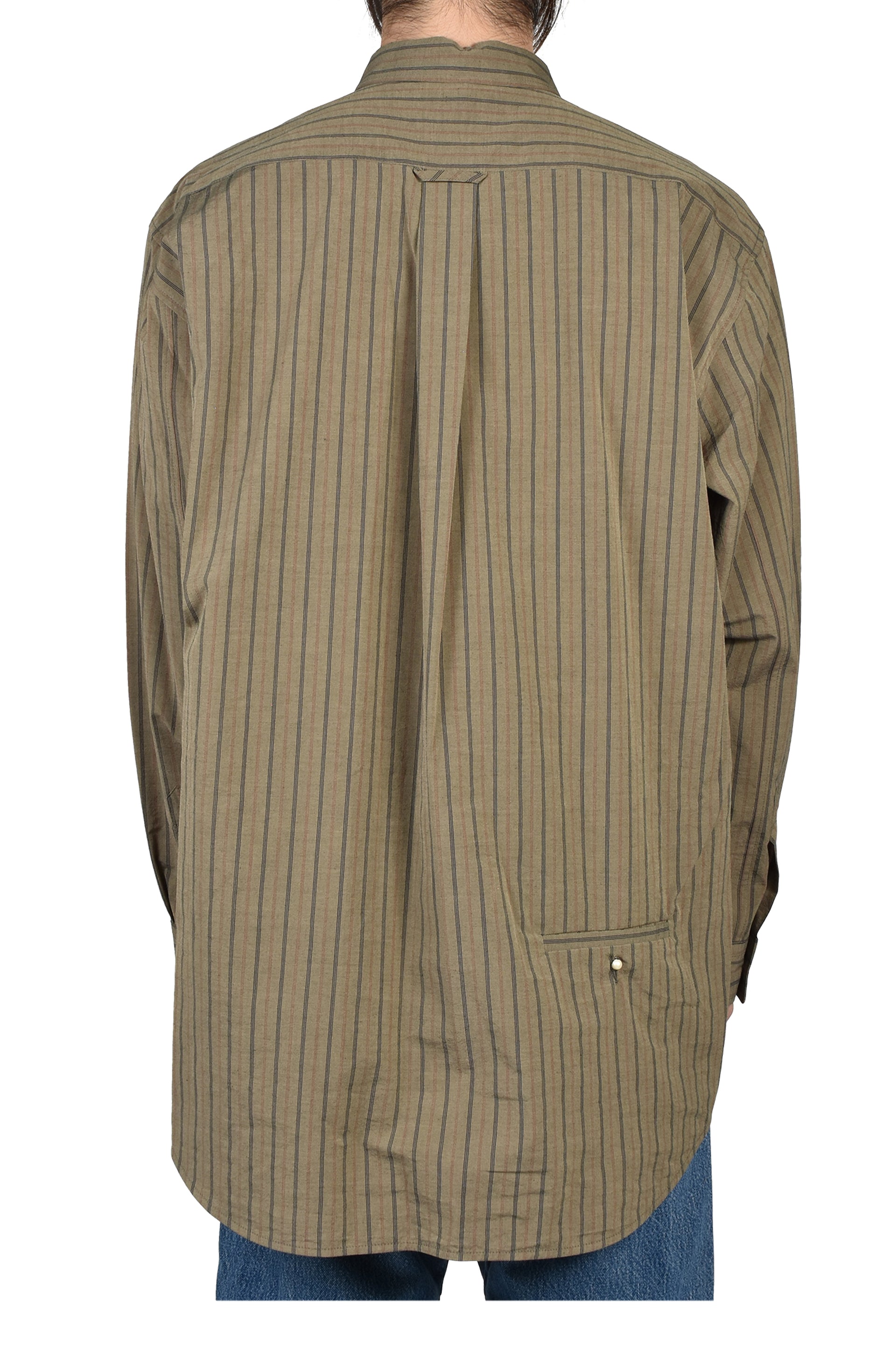 MOLETTO OVERSHIRT / PIN STRIPE MUD