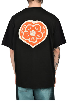 GOTS KENZO BOKE HEART OVERSIZE T-SHIRT / BLK