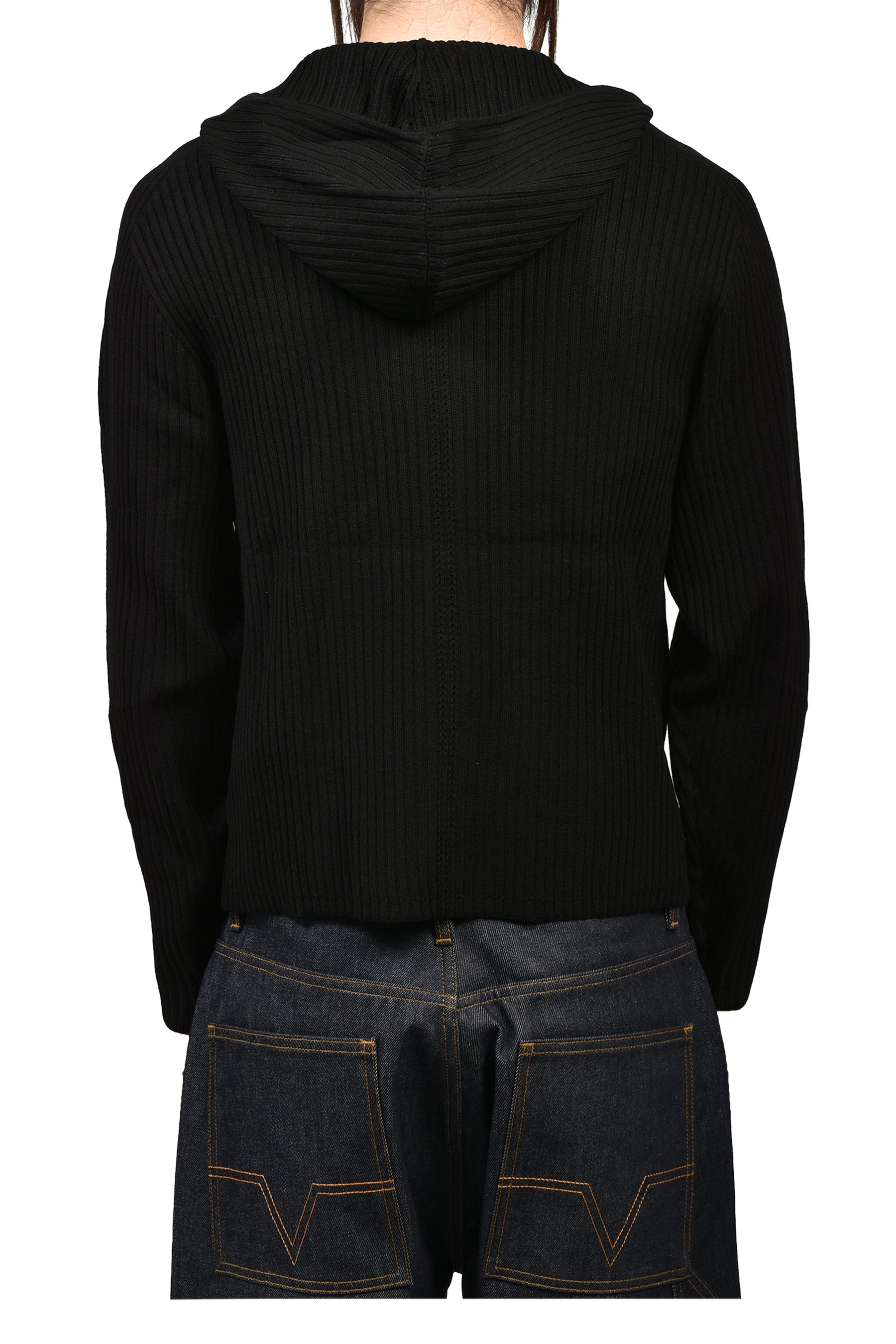 FISHERMAN HOODIE / BLK
