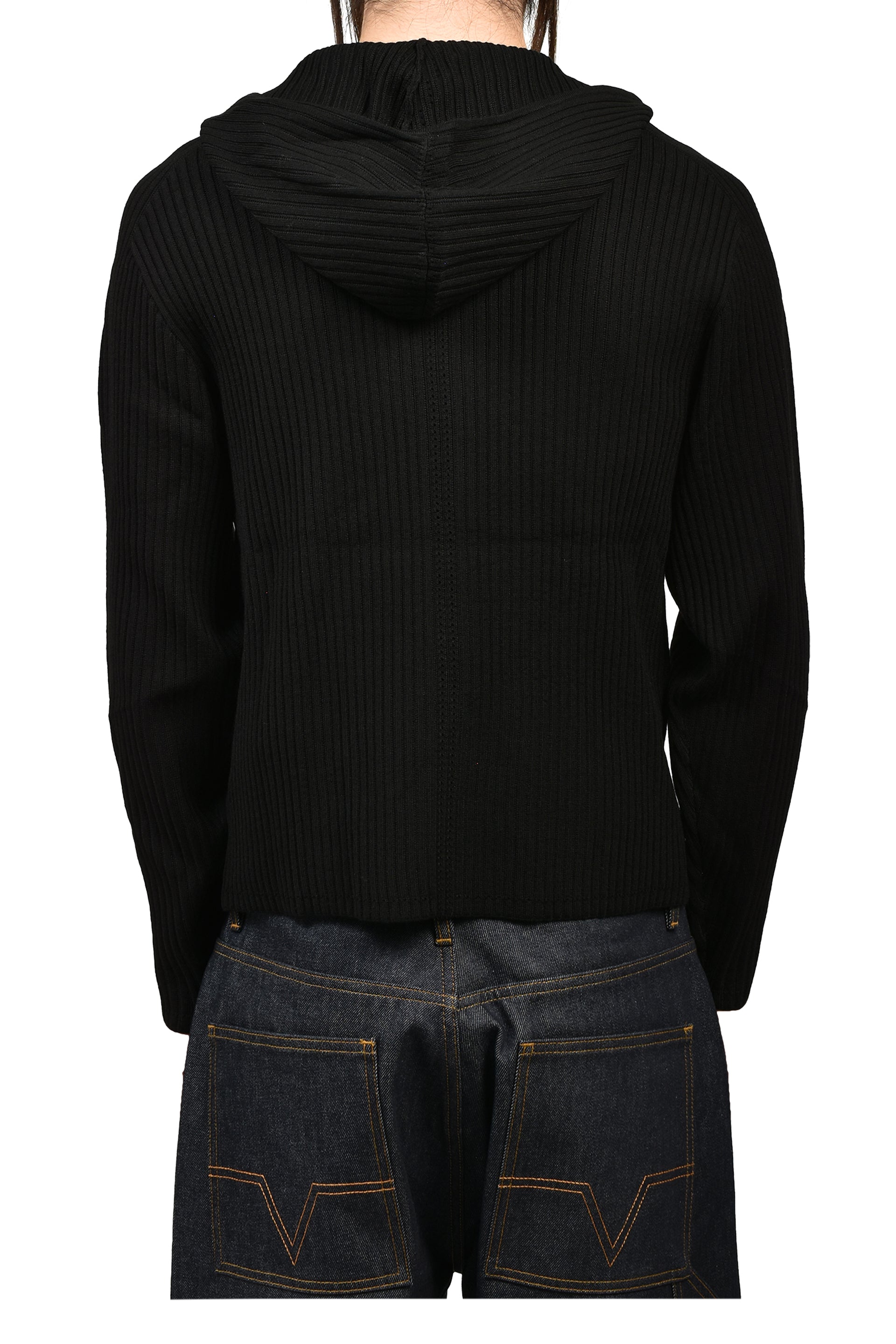 FISHERMAN HOODIE / BLK