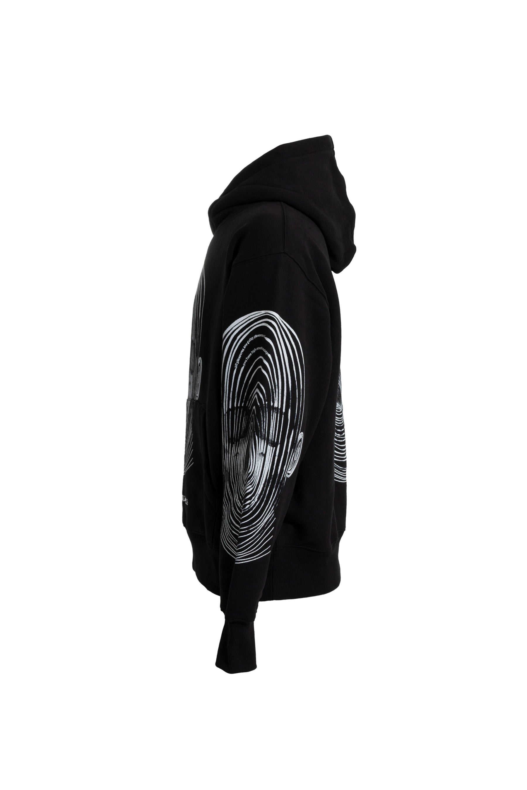 PLEASURES FW23 GUILTY HOODIE / BLK - NUBIAN