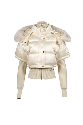 MABEL BOMBER JACKET / ECRU