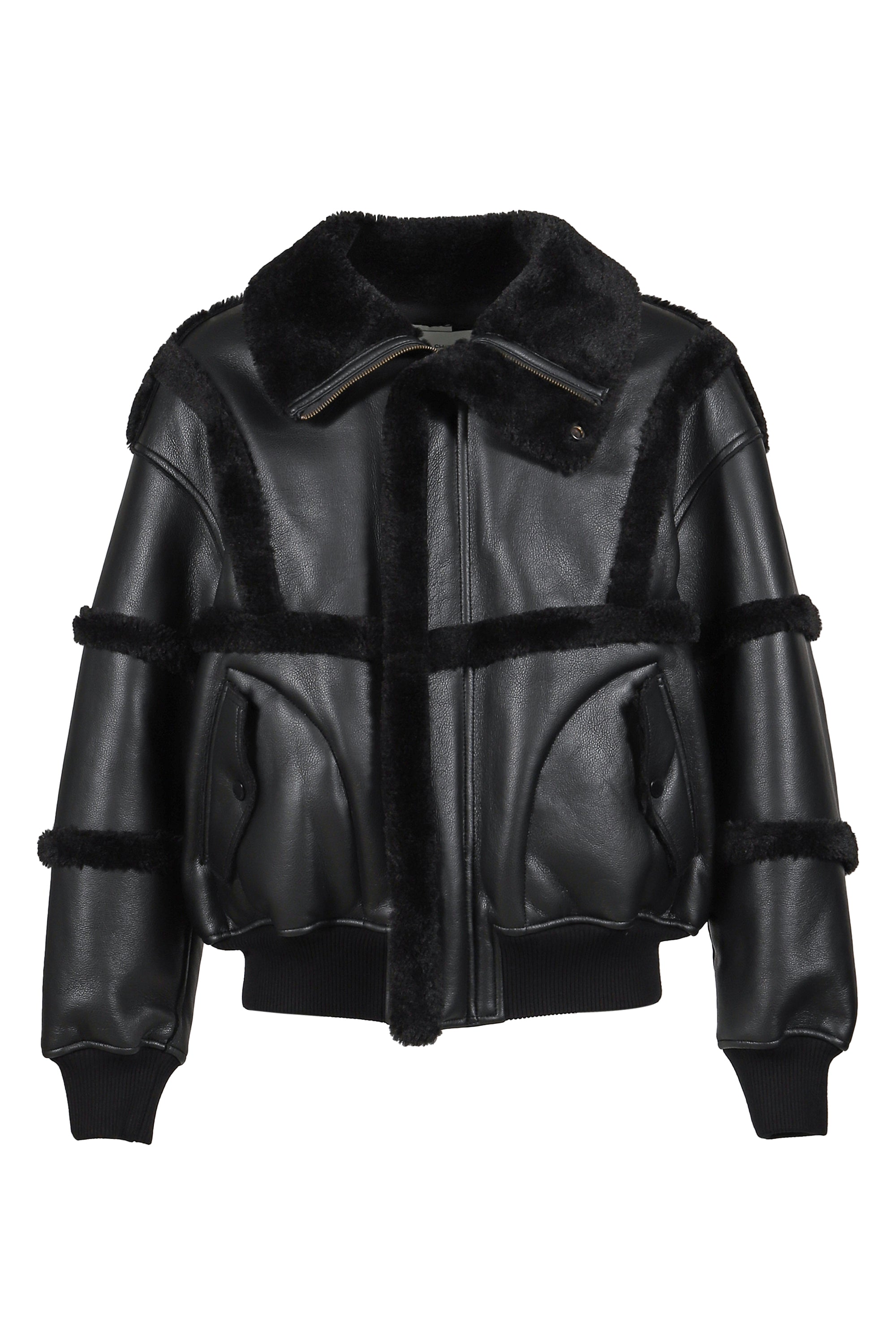 FenG CHen WANG フェンチェンワン FW25DOUBLE SIDED SHERPA JACKET