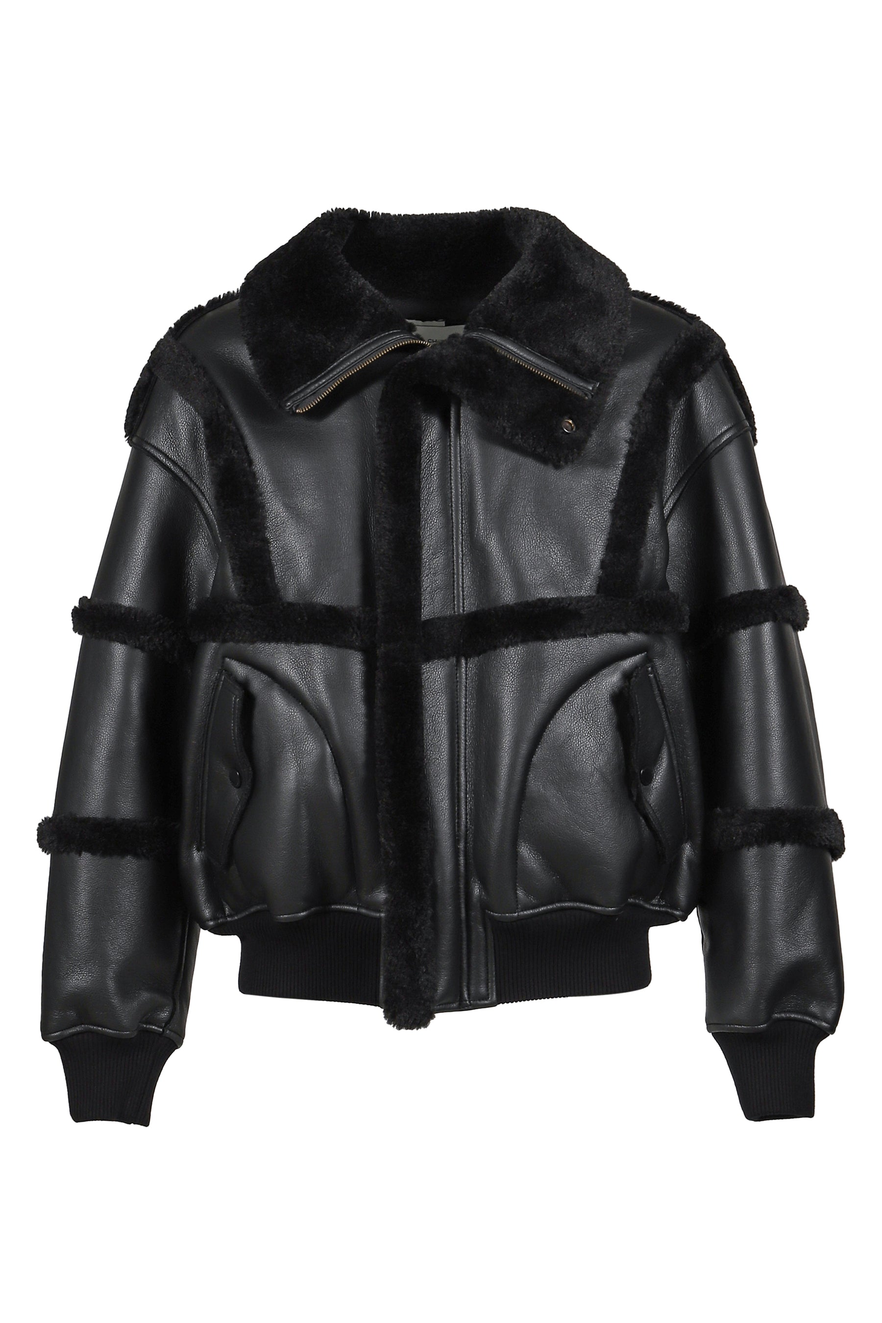 FenG CHen WANG フェンチェンワン FW25DOUBLE SIDED SHERPA JACKET
