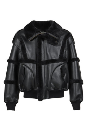 FenG CHen WANG フェンチェンワン FW25DOUBLE SIDED SHERPA JACKET