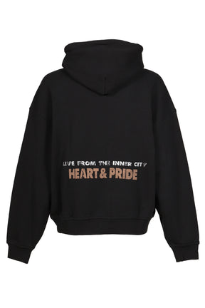 HEART & PRIDE HOODIE / BLK