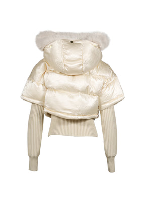 MABEL BOMBER JACKET / ECRU