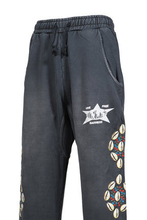 COWIRE CRYSTAL SWEATPANT / BLK