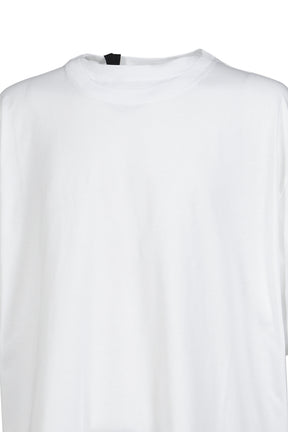 OVERSIZED DOUBLE COLLAR T-SHIRT / WHT
