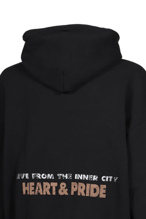 HEART & PRIDE HOODIE / BLK