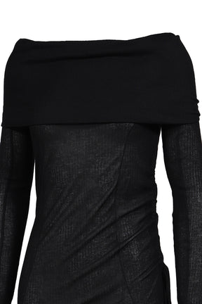 TWO-WAY OFFSHOULDER TOP / BLK