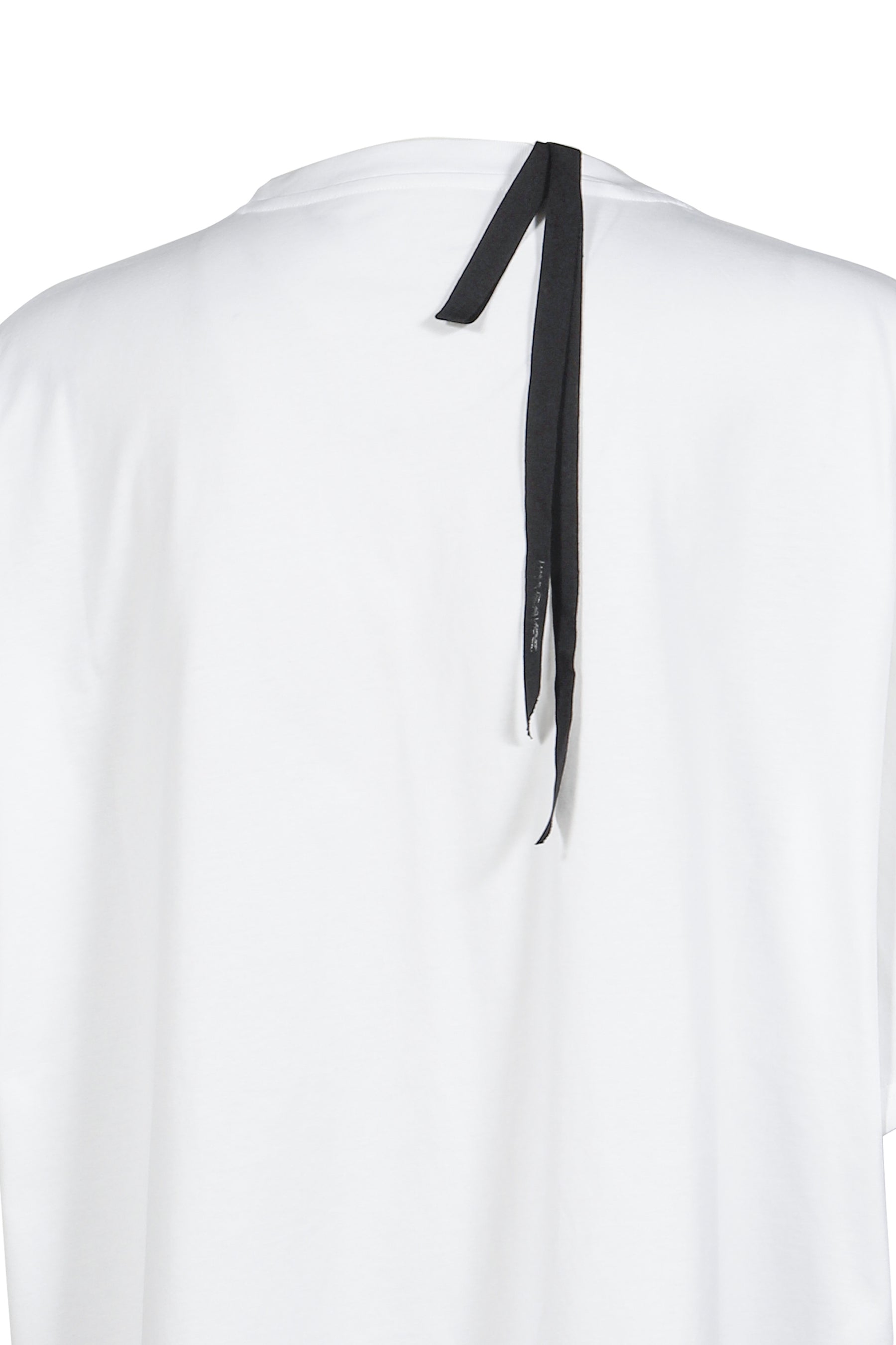 OVERSIZED DOUBLE COLLAR T-SHIRT / WHT