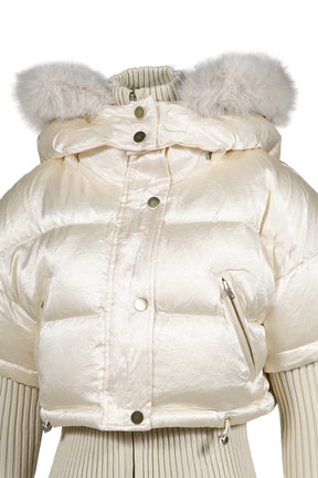 MABEL BOMBER JACKET / ECRU