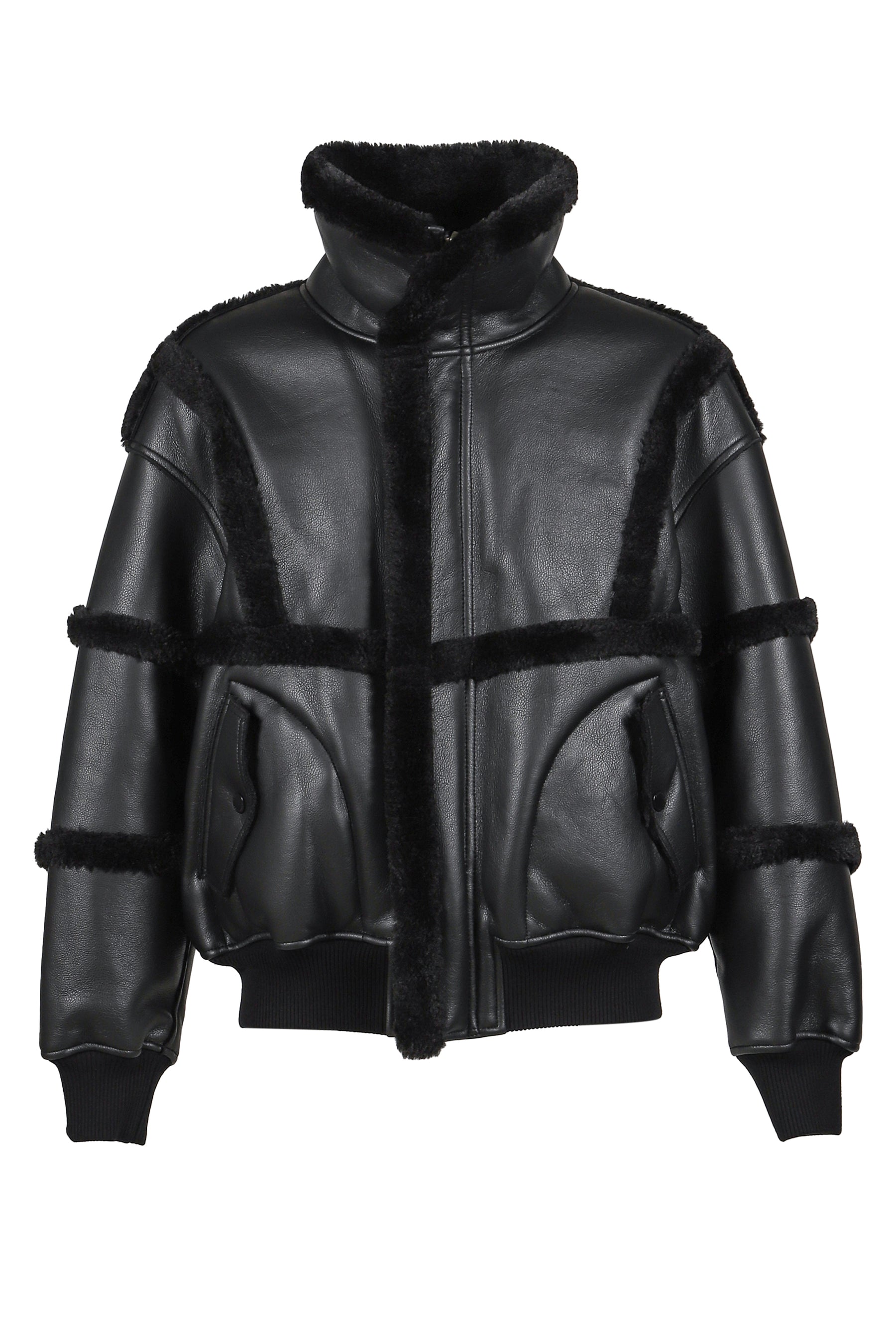 FenG CHen WANG フェンチェンワン FW25DOUBLE SIDED SHERPA JACKET