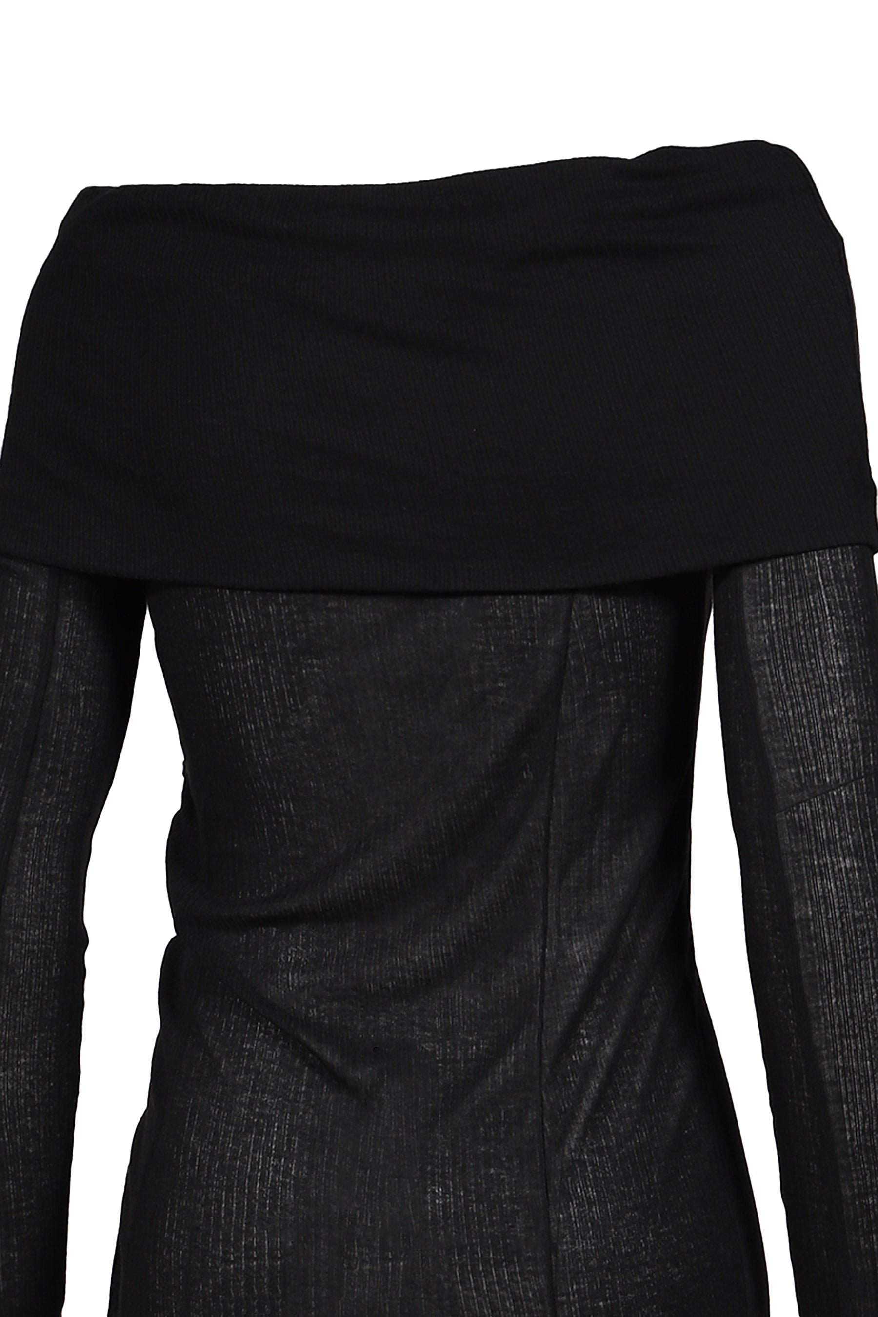 TWO-WAY OFFSHOULDER TOP / BLK