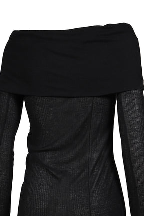 TWO-WAY OFFSHOULDER TOP / BLK