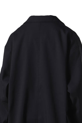 W's TECH DOUBLE-BREASTED JACKET POLISAGE / BLK