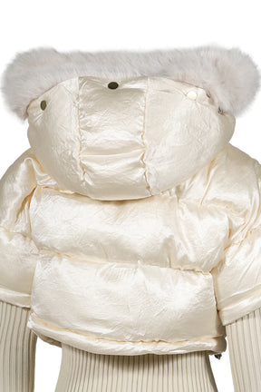 MABEL BOMBER JACKET / ECRU