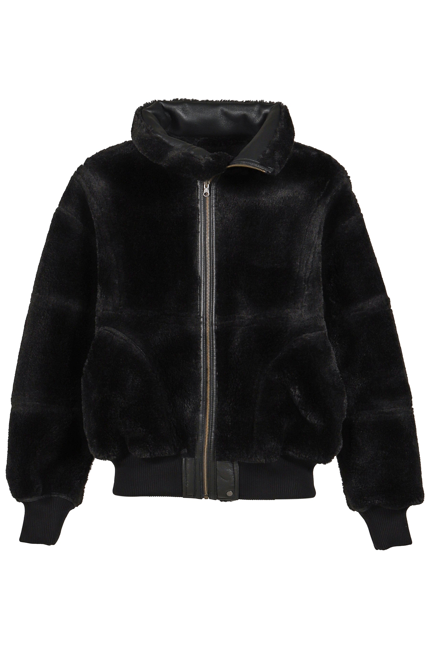 くぬー FenG CHen WANG フェンチェンワン FW25DOUBLE SIDED SHERPA JACKET