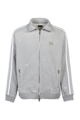 TRACK JACKET - COTTON JERSEY / DAMAGED (20TH EXCLUSIVE) / GRY