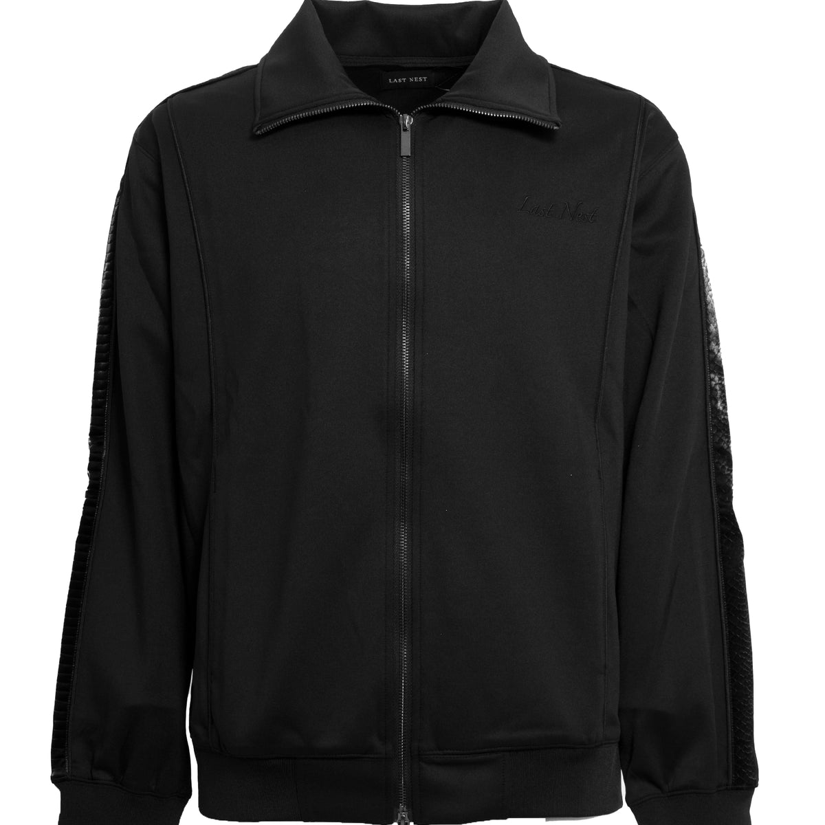 LAST NEST ラストネストFW23 PYTHON TRACK JACKET / BLK -NUBIAN