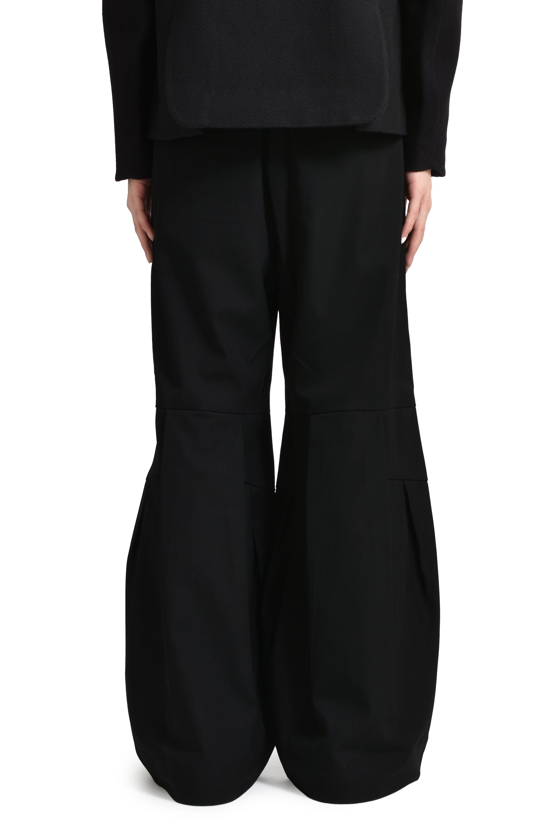 RESONANCE PLEAT PANTS / BLK