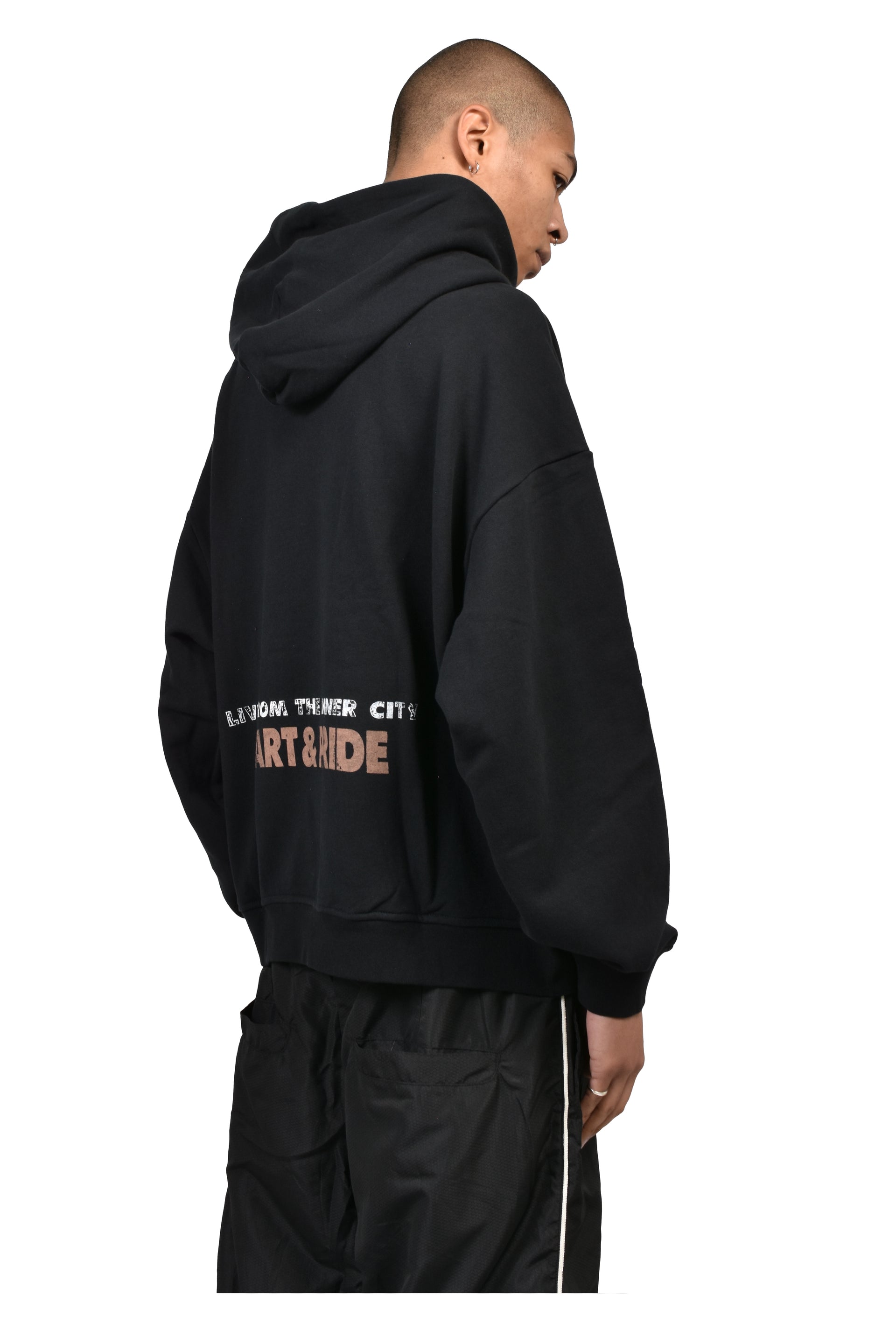 HEART & PRIDE HOODIE / BLK