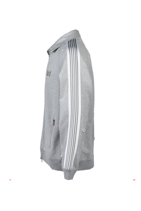 TRACK JACKET - COTTON JERSEY / DAMAGED (20TH EXCLUSIVE) / GRY