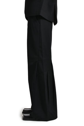 RESONANCE PLEAT PANTS / BLK