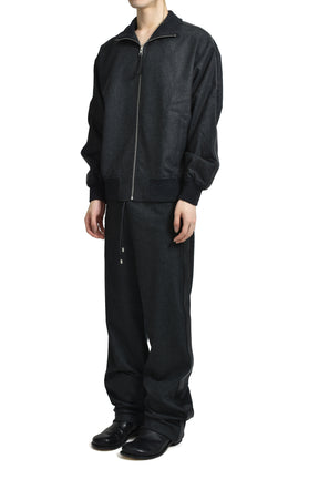 TRACKSUIT JACKET / CHA MELANGE 