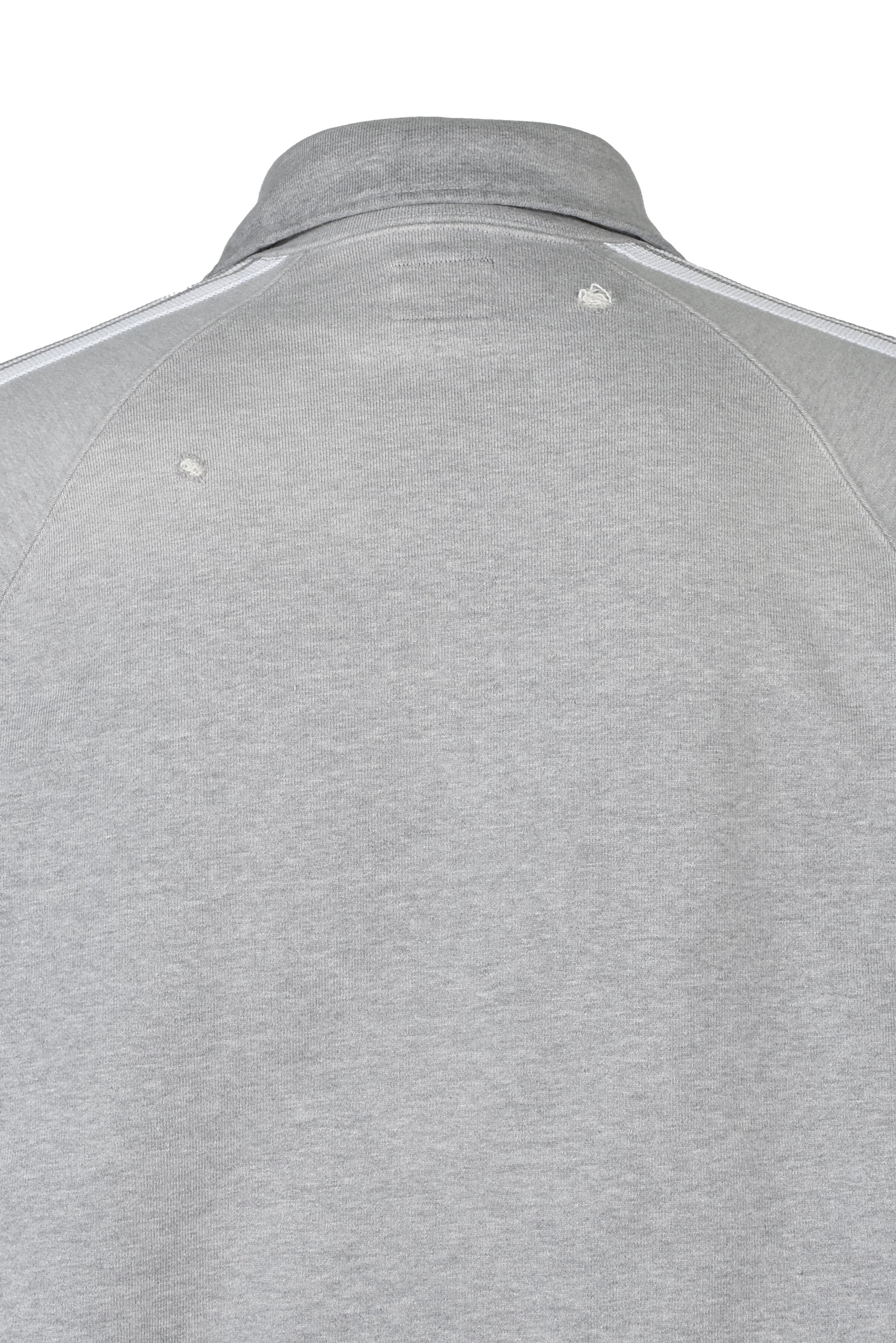 TRACK JACKET - COTTON JERSEY / DAMAGED (20TH EXCLUSIVE) / GRY