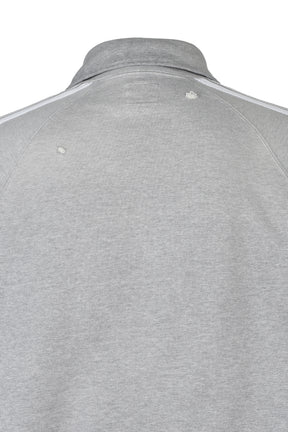 TRACK JACKET - COTTON JERSEY / DAMAGED (20TH EXCLUSIVE) / GRY